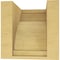 Ekena Millwork 8"W x 8"D x 8"H Wide Rivera Rough Cedar Woodgrain TimberThane Corbel, Primed Tan CORUR08X08X08RIVRCPR - alternate 5